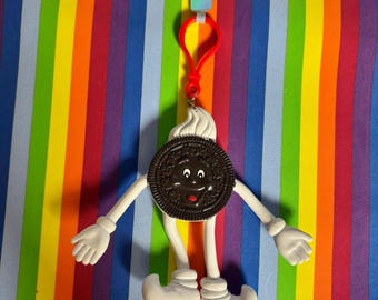 80s Oreo Cookie Man Bag Charm