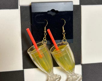 Glass of Lemonade Earrings