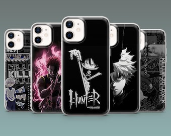 Hunter x Hunter Phone Case Anime fan gift HxH Cover for iPhone 17Pro,16,15,14,13, 12, Samsung S26, S25, S24, S23Fe, A16, A56, Pixel 10, 9Pro