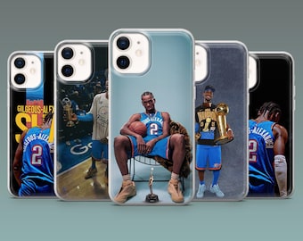 Shai Phone Case SGA fan gift OKC fan Cover for iPhone 17Pro, 16, 15, 14, 13, 12, Samsung S26, S25, S24, S23Fe, A16, A56, Pixel 10, 9Pro