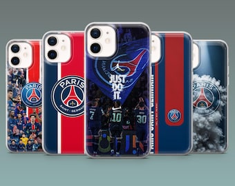 Paris Saint-Germain Phone Case PSG Football Cover for iPhone 17Pro,16,15, 14, 13, 12, Samsung S26, S25, S24, S23Fe, A16, A56, Pixel 10, 9Pro