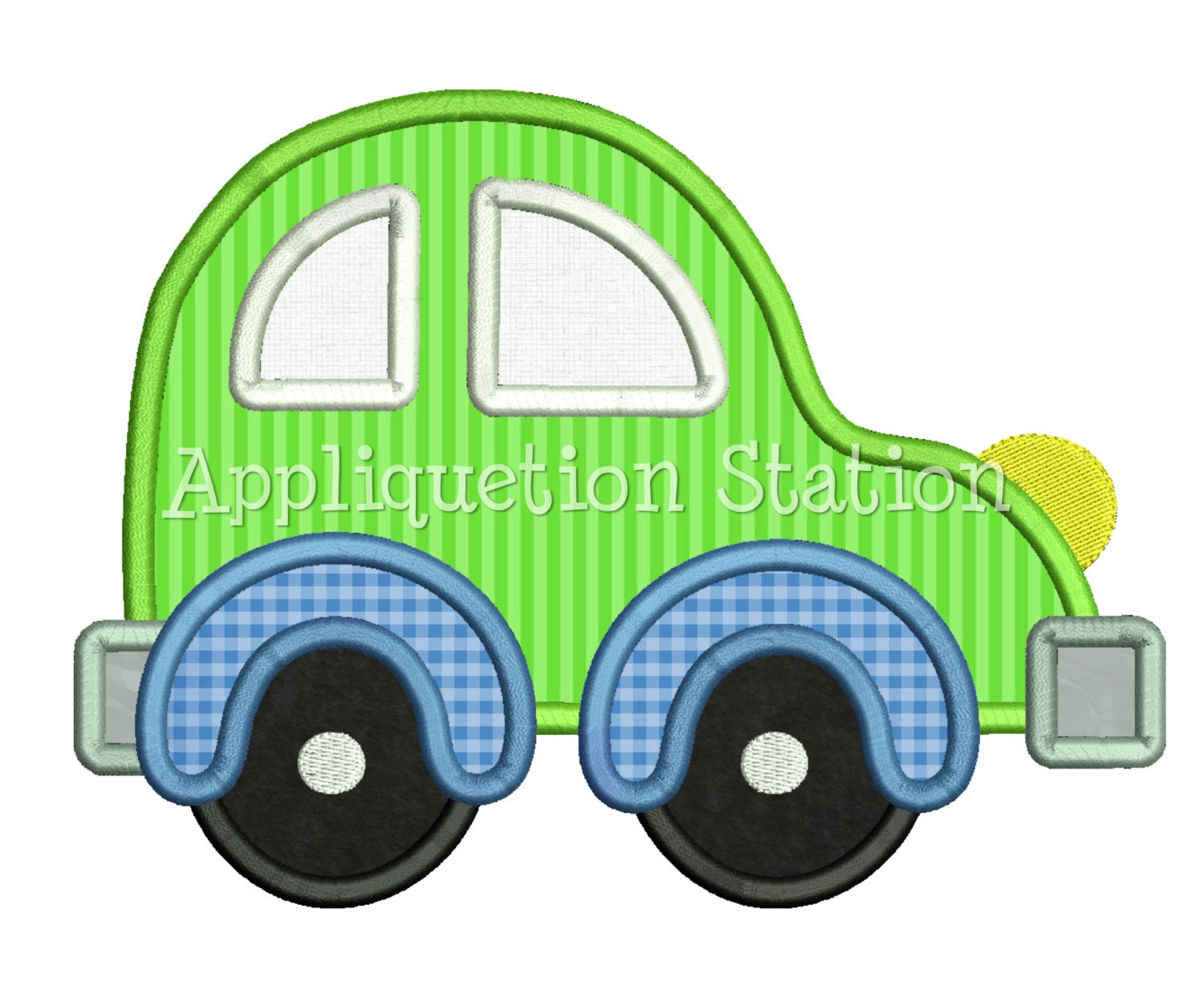 Cute Hatchback Car Applique Machine Embroidery Design Boy Etsy UK