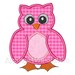 Baby Owl Applique Machine Embroidery Design Pattern Girl - Etsy