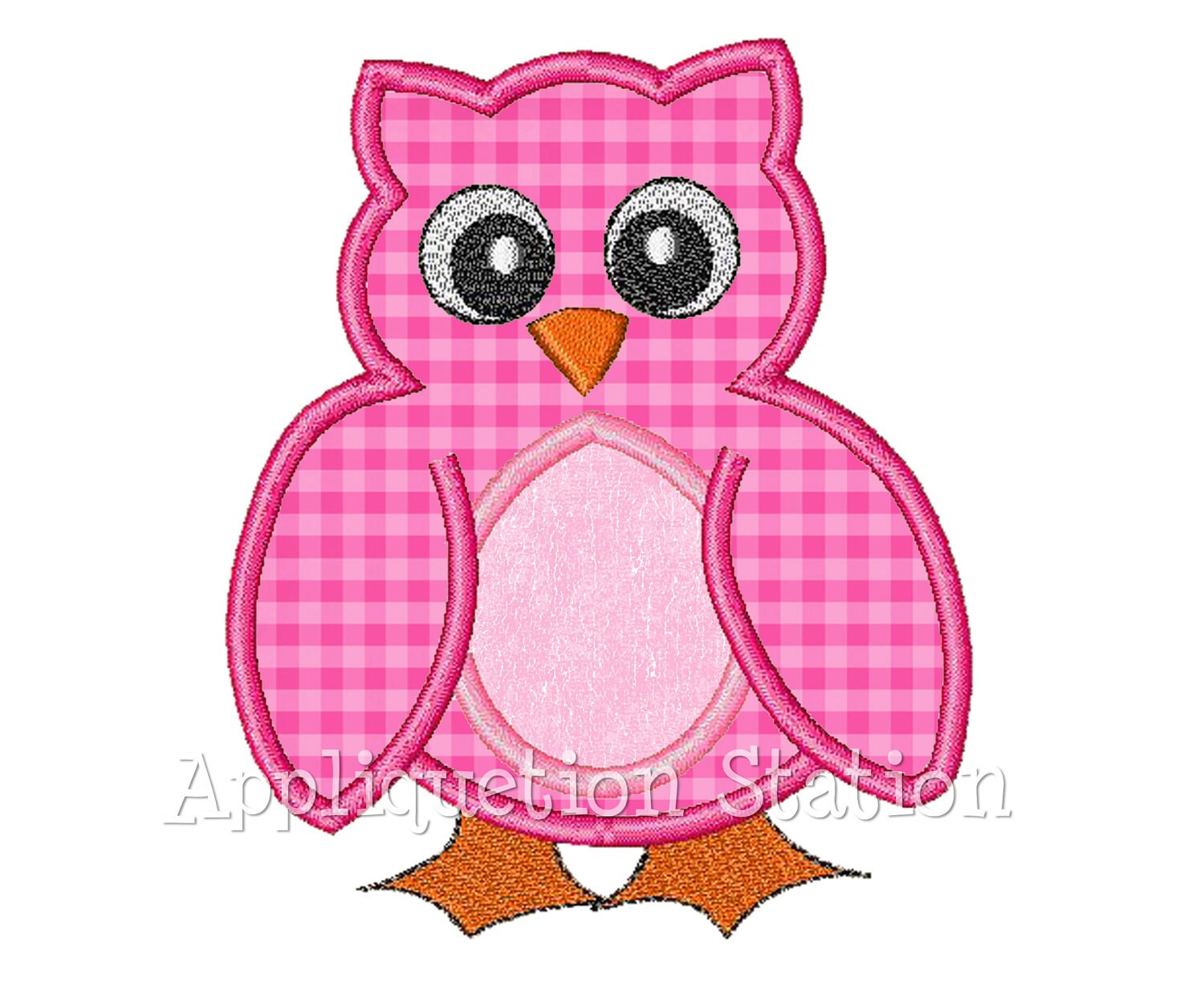 Baby Owl Applique Machine Embroidery Design Pattern Girl - Etsy