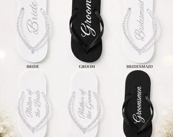 Personalized Flip Flops- Weddings, Girls Trips, Cheer, Dance, etc.