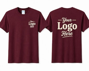 Port and Co. Custom Cotton T-shirt Great For Business Branding