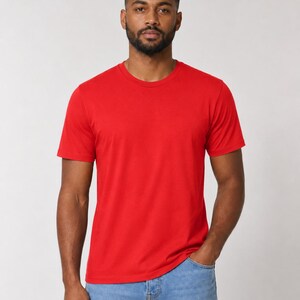BELLA CANVAS 3001 UNISEX Blank T-shirt Premium Soft Cotton Tee S-4XL afbeelding 6