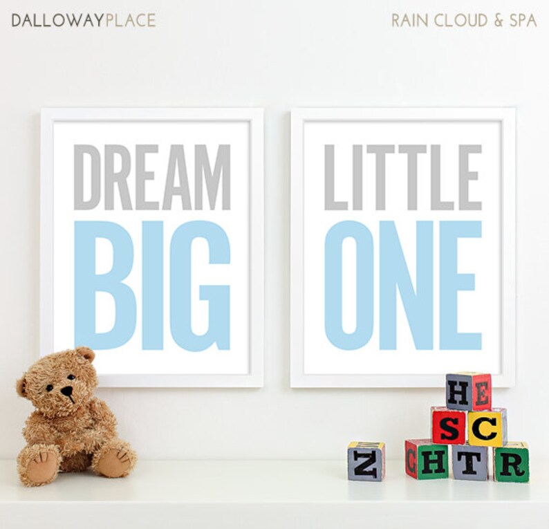Baby Boy Nursery Decor Boy Nursery Art Kids Wall Art Baby Etsy