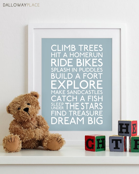 wall art for baby boy room
