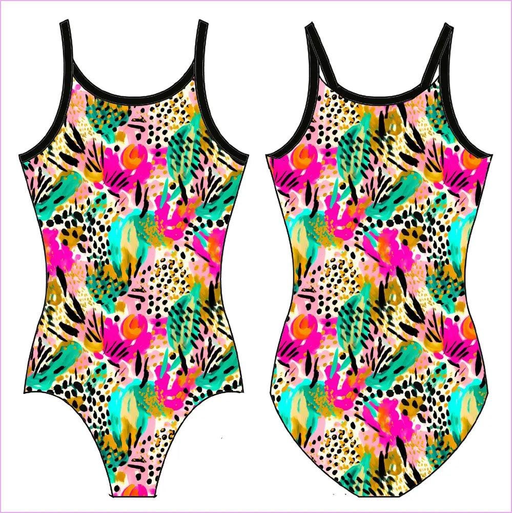 Jungle Cheetah Gymnastics Leotard