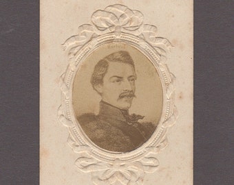 Engraved CDV of Czech Poet and Political Journalist, Karel Havlicek