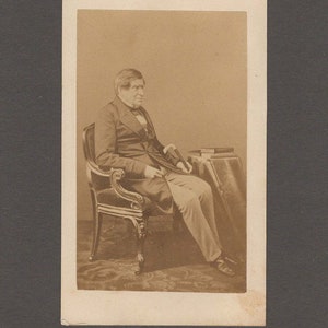 Mayall CDV of Lord Lyndhurst, Lord Chancellor of Great Britain