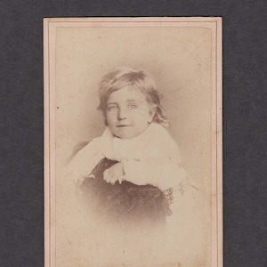 Shorey CDV of a Little Boy ~ Amusing Inscription