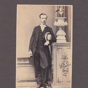 Early Russian CDV of a Well-Dressed Young Man