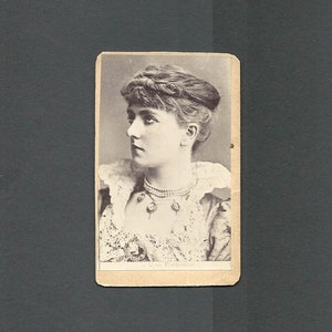 Theatrical CDV of Actress and Singer, May Fortescue