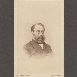 CDV of Patron of the Arts, Seymour Teulon