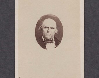 CDV of an Older Gentleman ~ Female Photographer