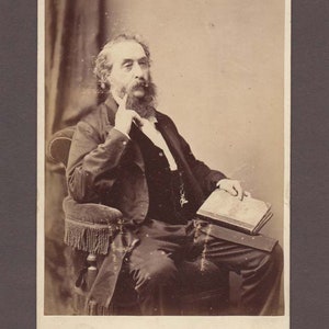 Cabinet Card of Author, Lecturer and Philanthropist, Dr. Nathaniel Rogers