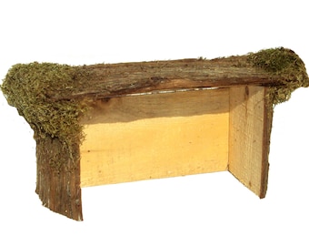 Rustic Wood Nativity Stable, Christmas Stable, Nativity Manger, Christmas Creche