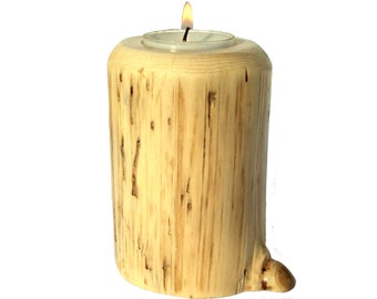 White Cedar Pillar Candle