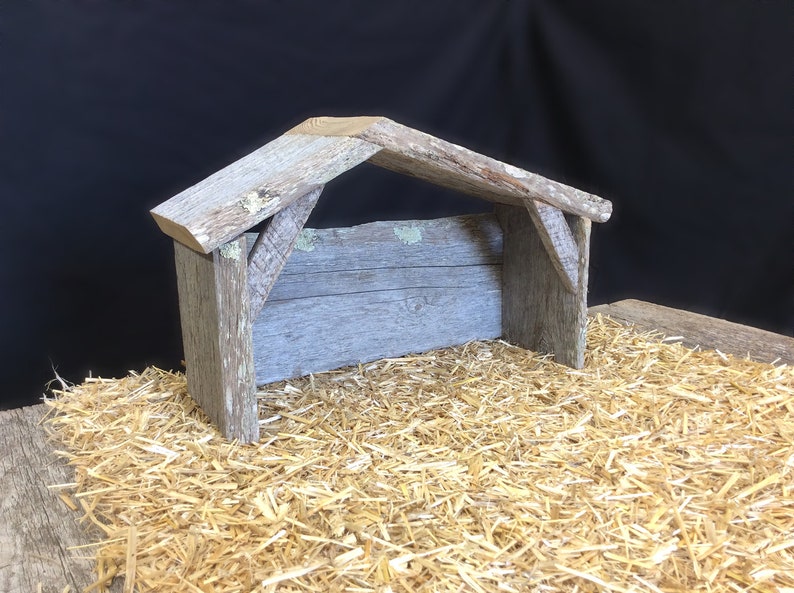 Nativity Straw Mat Table Runner Nativity Scene Manger Straw Etsy