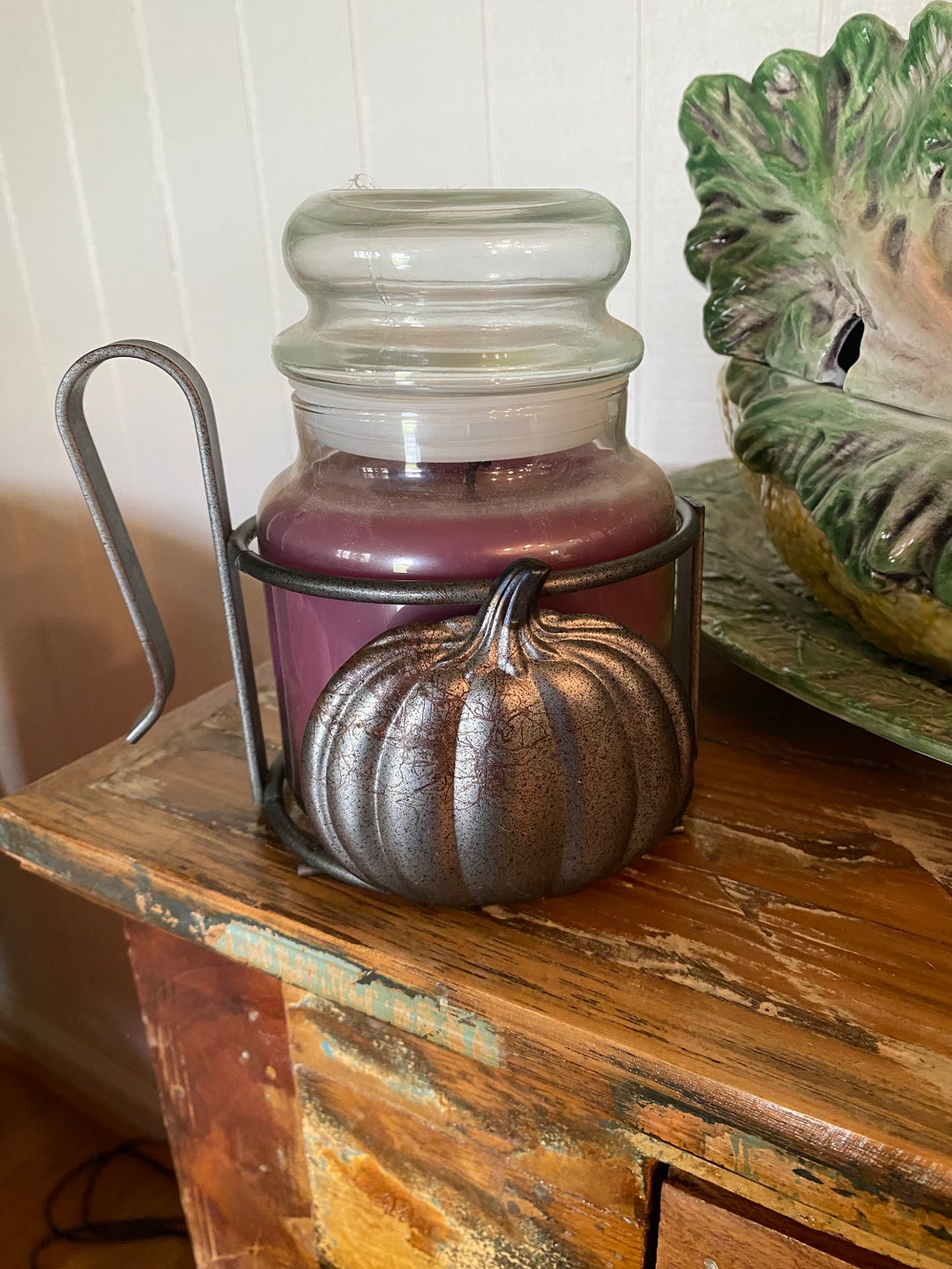 Vintage Yankee Candle Jar Holder Etsy