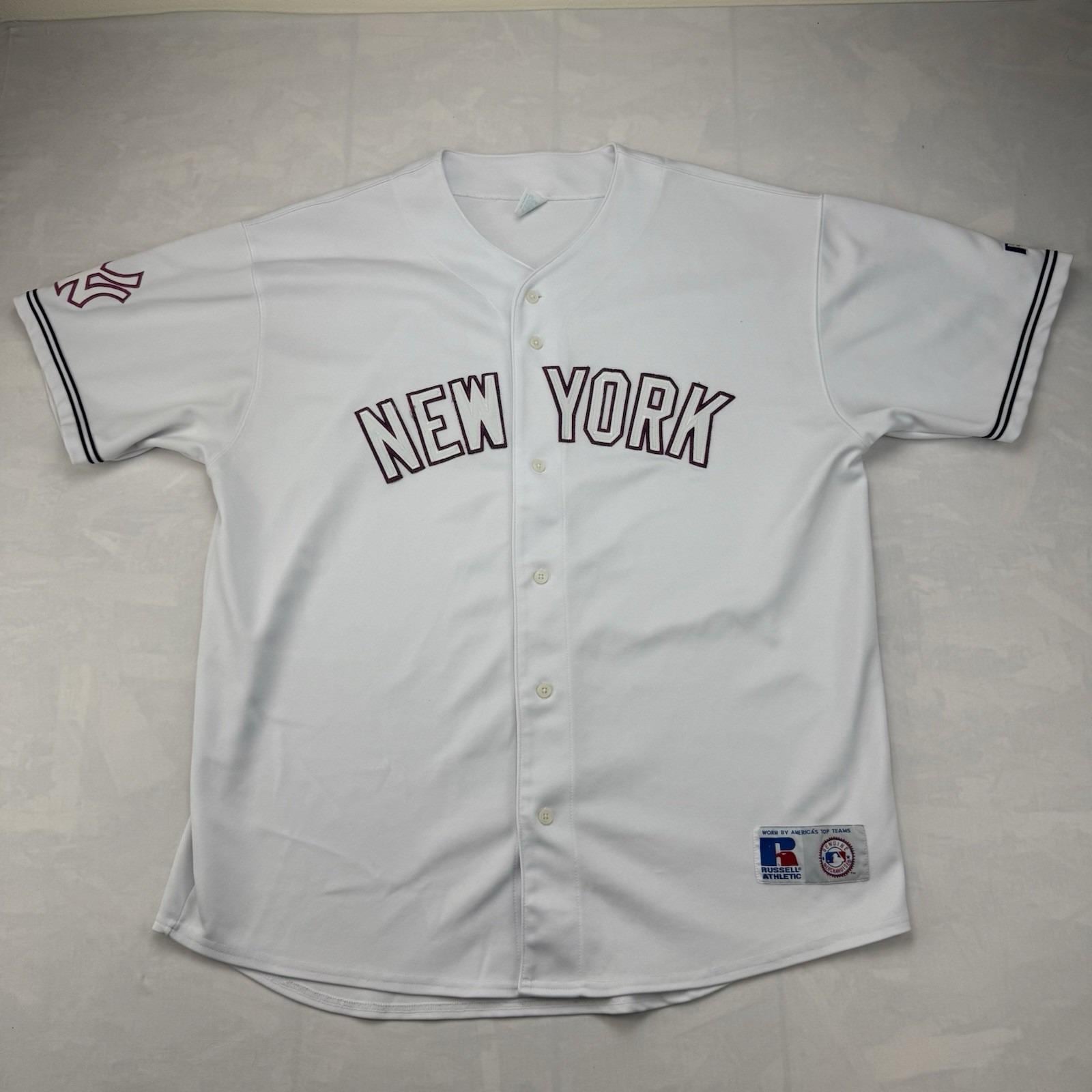 Vintage Yankees Jersey Russell - Etsy