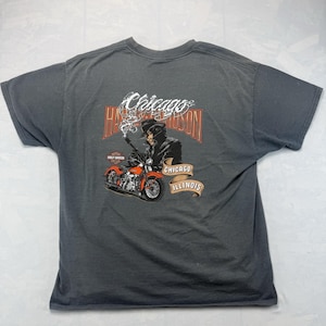Harley Davidson Shirt Chicago - Etsy