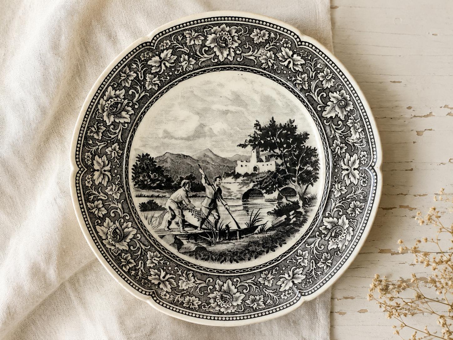 Antique German Plate - Etsy