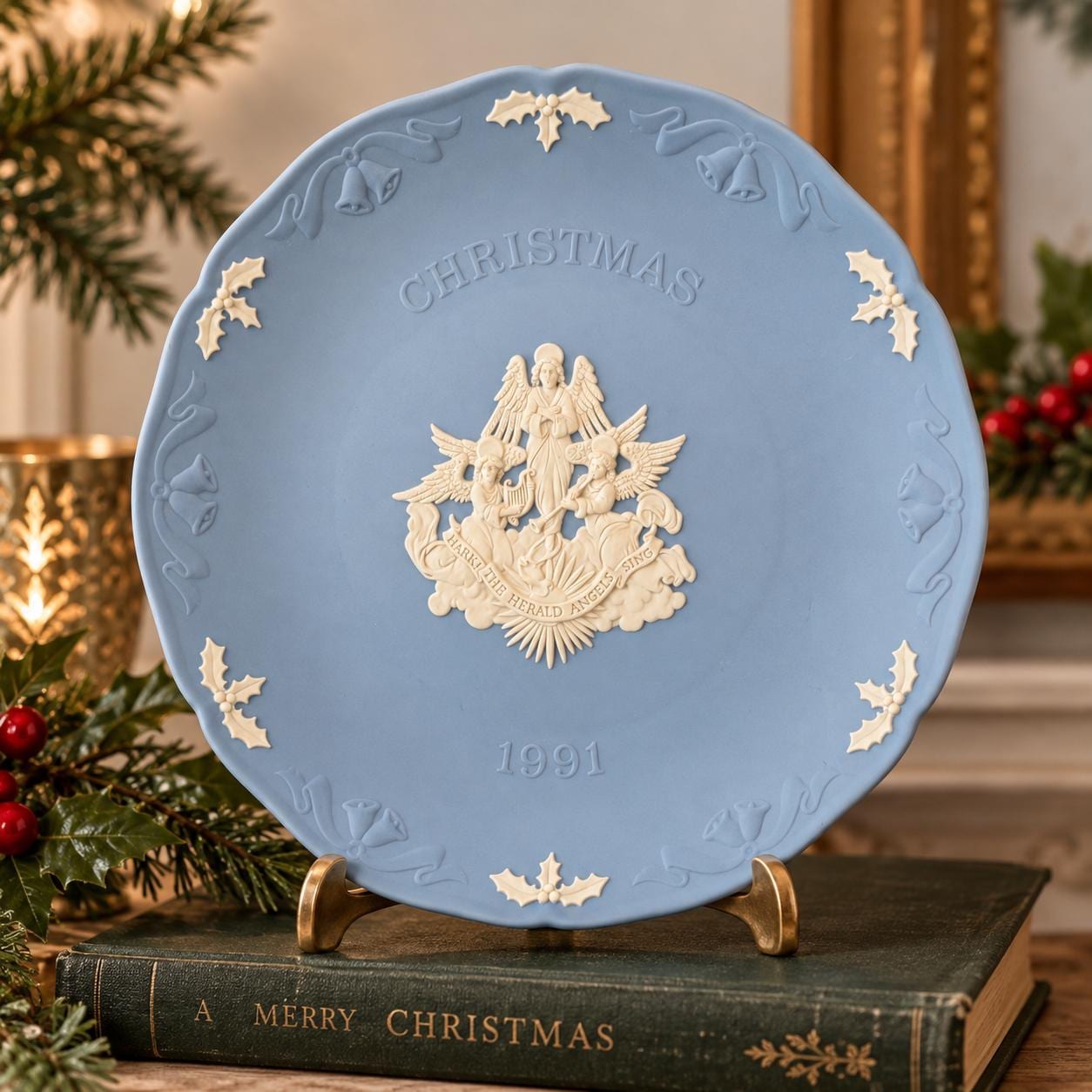 Vintage Angel Plate - Etsy