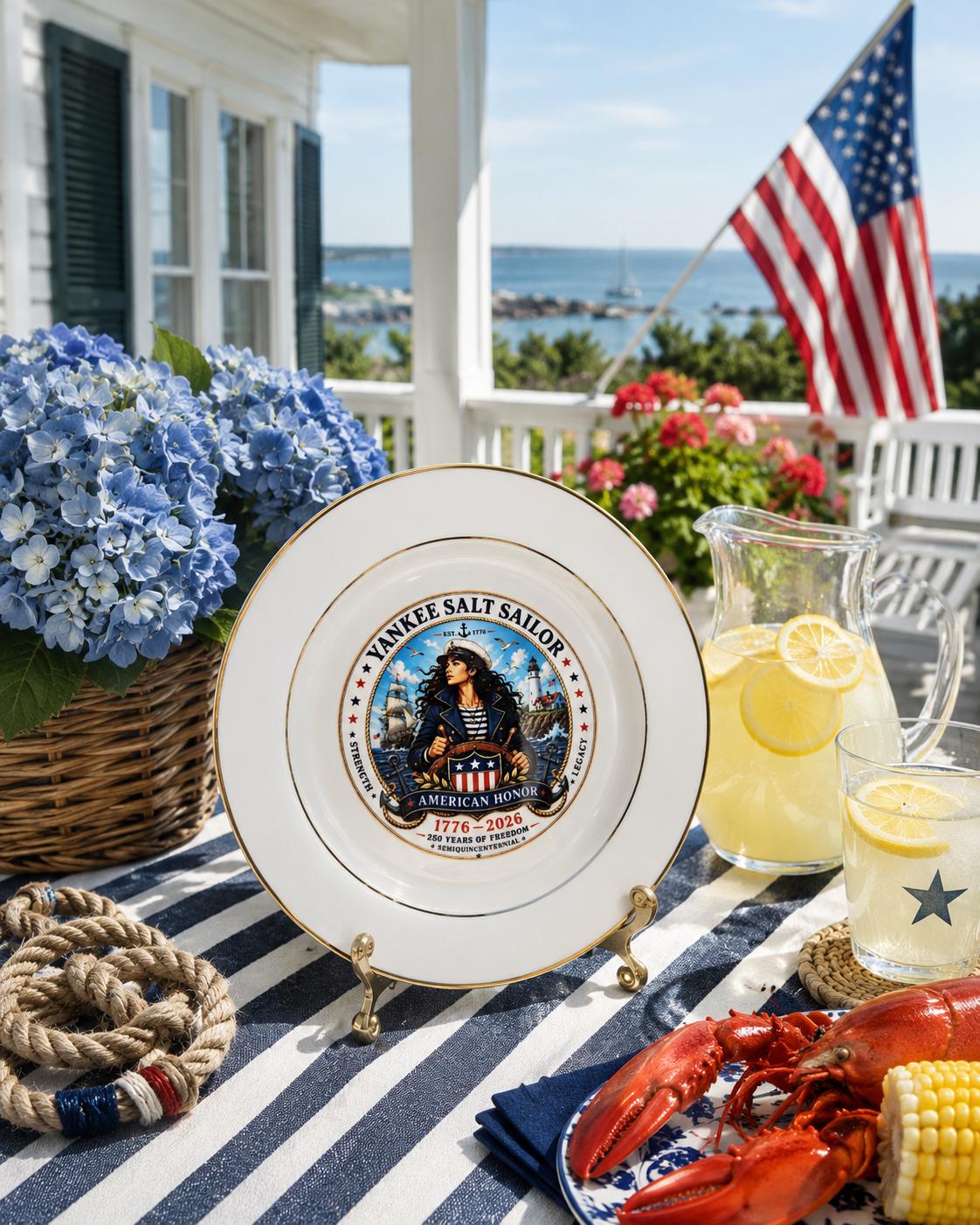 250 the American Commemorative Plate - Etsy
