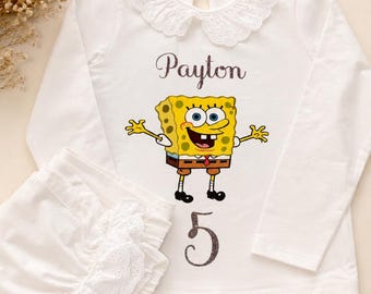 Pijamas de aniversário personalizados para crianças: personalize com nome e idade.