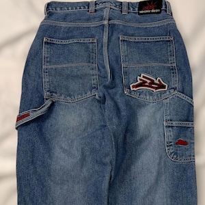 90s Hip Hop Jeans - Etsy