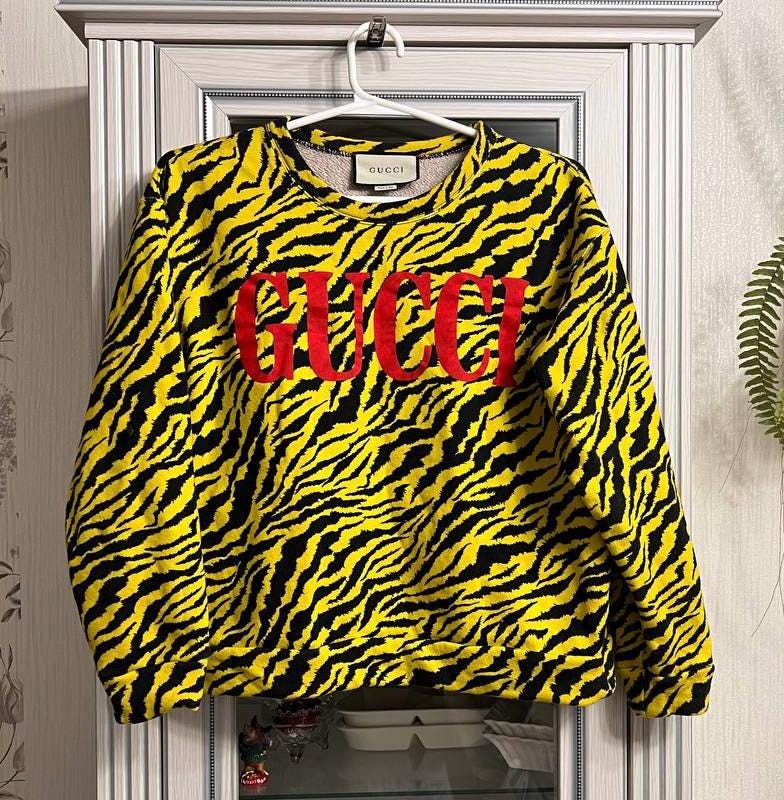Gucci Tiger Sweater - Etsy