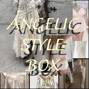 Angelic Style Box Bundle, Ethereal Curated Fashion, Pre-loved Clothing