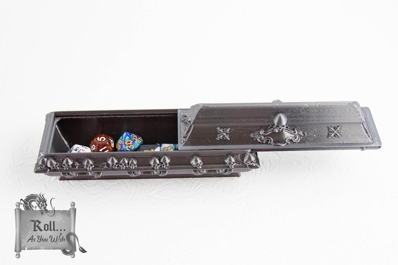Ready to ship coffin dice box Mythic Mugs RPG table top Gaming Accessory Dungeons and Dragons