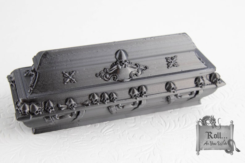 Ready to ship coffin dice box Mythic Mugs RPG table top Gaming Accessory Dungeons and Dragons