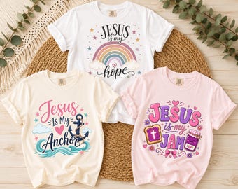 Jesus is My Collection Bundle, Christian PNG Bundle, Faith Bundle, Jesus Is My Jam Png, Jesus Is My Hope Png, Jesus Is My Anchor Png