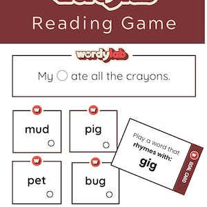 wordylab: un juego para aprender a leer