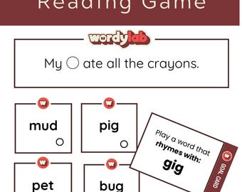 wordylab: un juego para aprender a leer