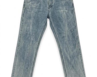 Authentische Vintage Gucci Washed Graue Jeans mit Geradem Bein - Made in Italy (IT 50 / US 34)