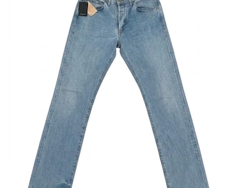 Paul Smith Vintage Deadstock Jeans met rechte pijpen en lichte wassing (W34L34)