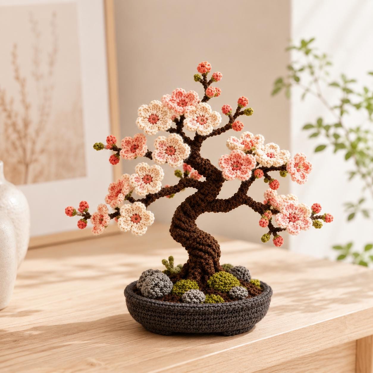 Cherry Blossom Bonsai Tree Tutorial