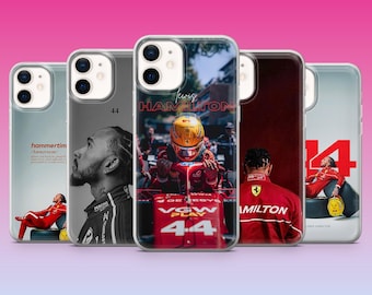 Funda para teléfono Lewis Hamilton F1 Race Cover para iPhone 17Pro, 16, 15, 14, 13, 12, Samsung S25, S24, S23Fe, S22, A16, A26, Pixel 10, 9Pro