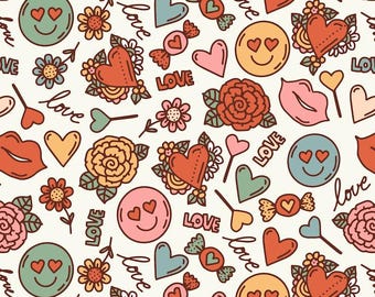 Heart Emojis String Art Pattern