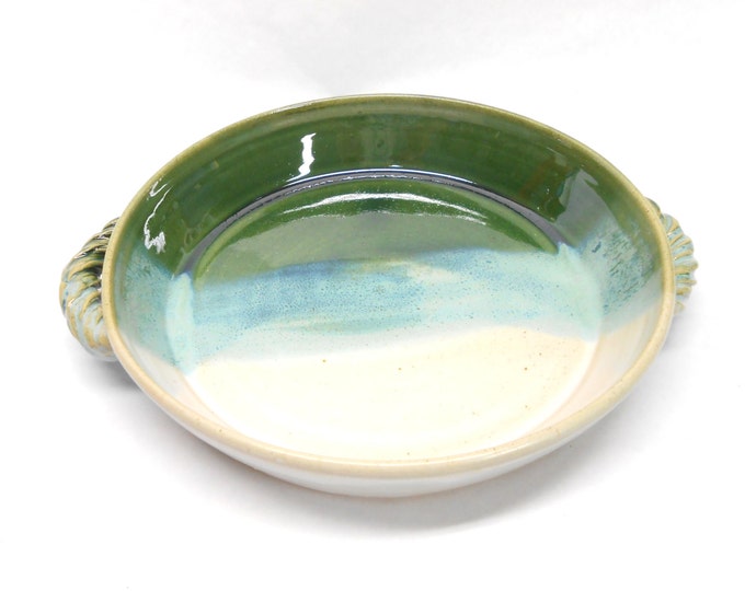 Pottery Brie Baker, Ceramic Casserole, Baking Dish, Ceramic Brie Baker