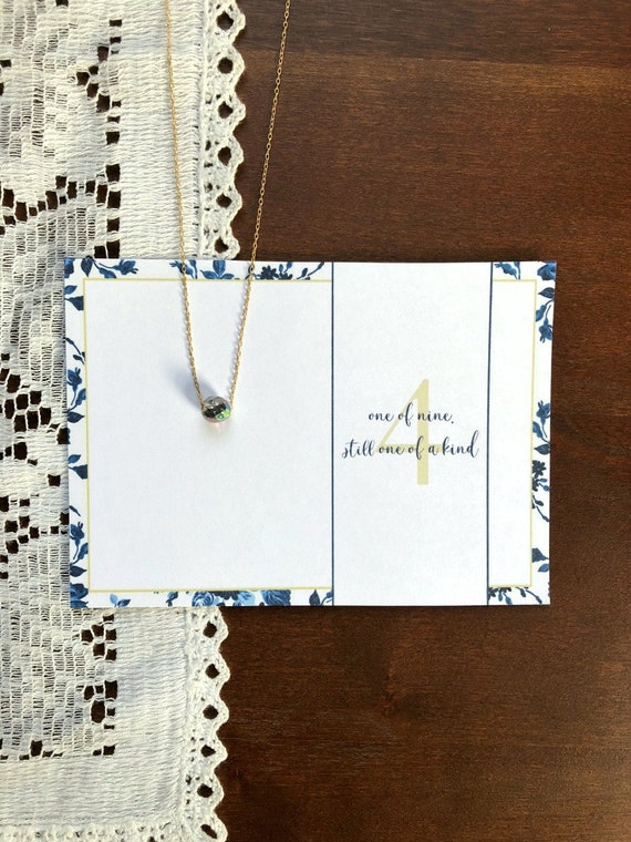 Type 4 Care Package Self Care Jewelry Kintsugi-Inspired Discipline Necklaces and Poetry Book ENNEAGRAM FOUR Gift Box