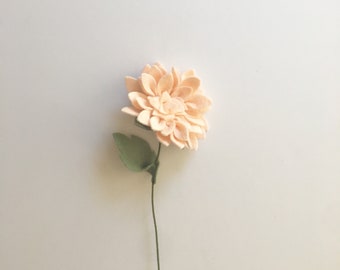 Felt Dahlia - Build your own Bouquet - Felt Flowers A La Carte