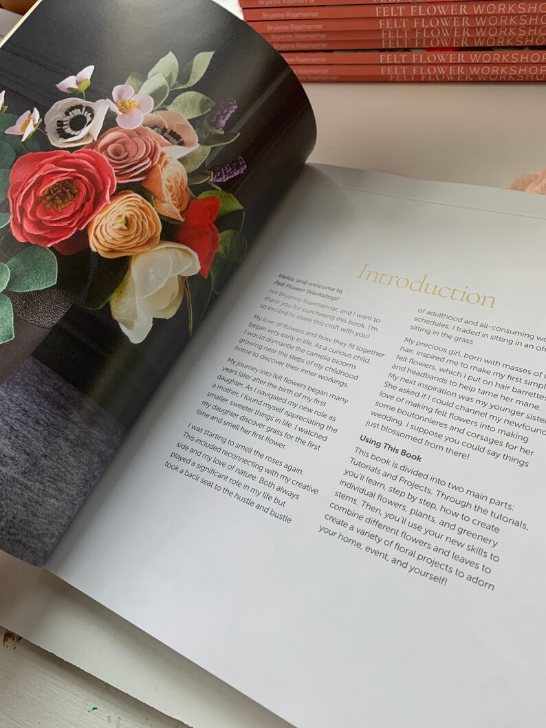 Felt Flower A Modern Guide to Crafting Etsy