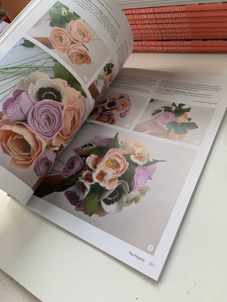 Felt Flower A Modern Guide to Crafting Etsy